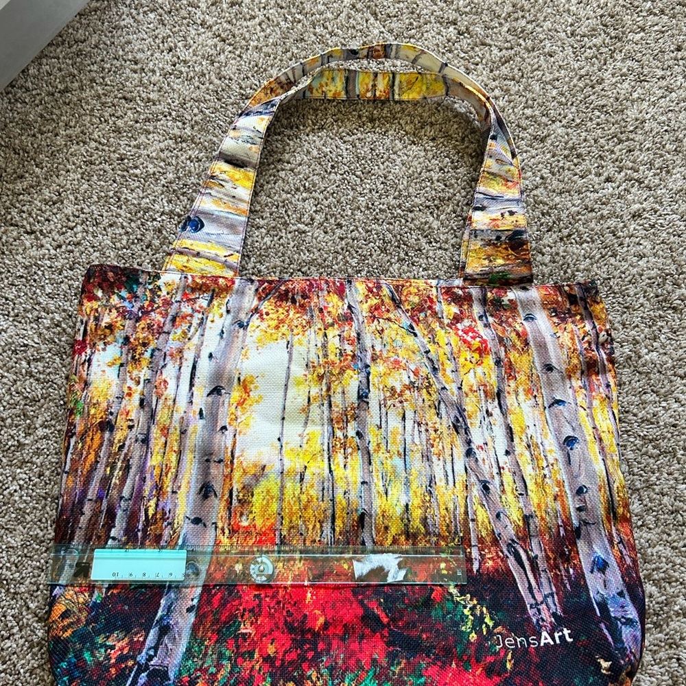 Canvas art Tote Bag